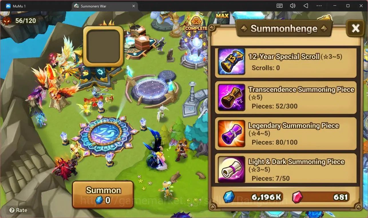 Summoners War: Sky Arena Accounts Others ASIA |LV88| LD 2(Qitian Dasheng,Celia)|17 NB5(Teshar,Leo, Etc)|33 Total B6|Ready to 7
