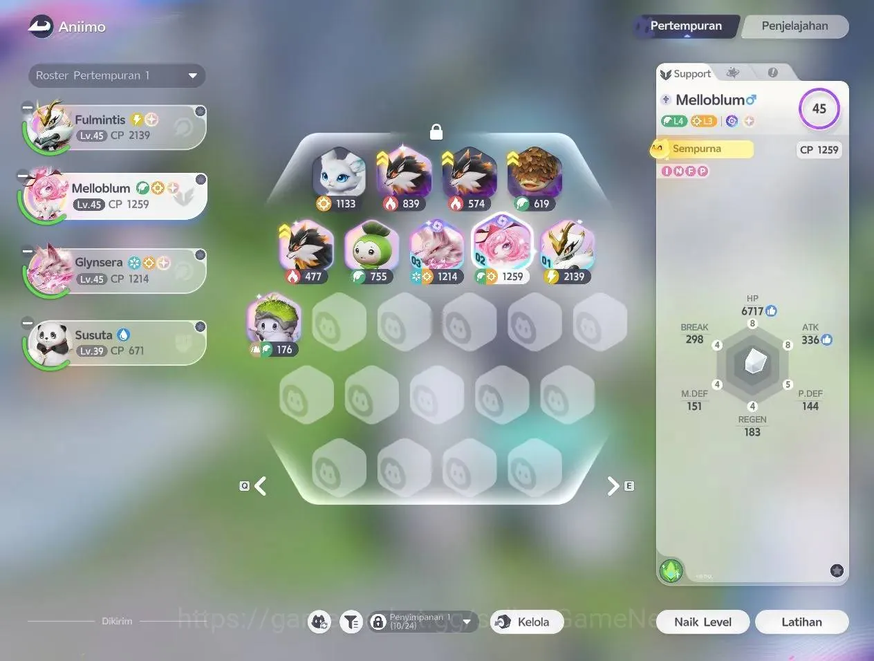 Aniimo Accounts Others NA|Lvl 43|2 Prismana + Selector ON(Molleblum IX, Glysnsera SP X)|7 Sparkling (Glysnsera SP X, Etc)3 1