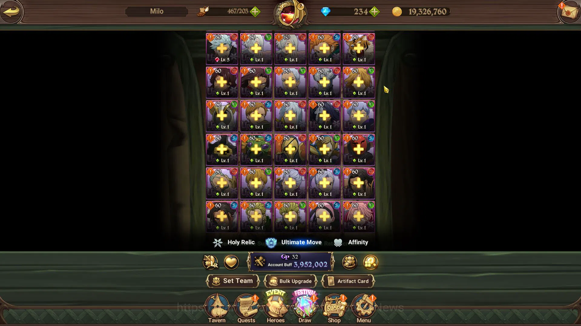 The Seven Deadly Sins: Grand Cross Accounts Asia|3,9M CC|105 Lseal+234 DM|3 LR+10 UR+ManyColla image 10