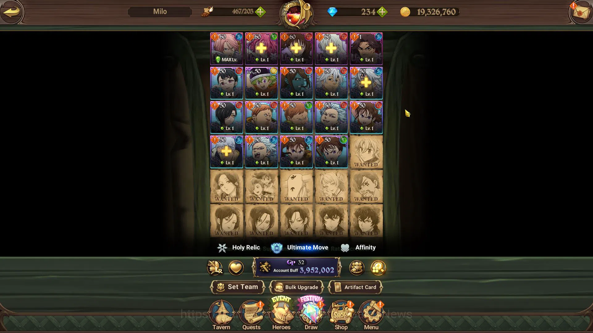 The Seven Deadly Sins: Grand Cross Accounts Asia|3,9M CC|105 Lseal+234 DM|3 LR+10 UR+ManyColla image 11