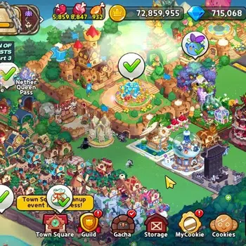 CookieRun: Kingdom Accounts Dark Cacao|715k Crystal|WITCH(Dark Enchantress)|5 Beast + 5 Ancient