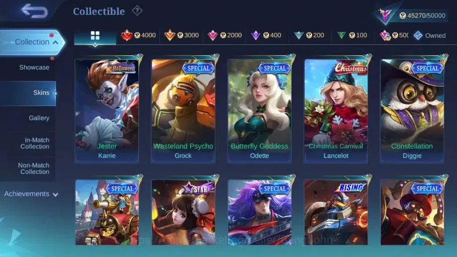 Mobile Legends: Bang Bang Accounts Global Hero 132 Skin 234|CC Natalia|LightBorn TG|V image 15