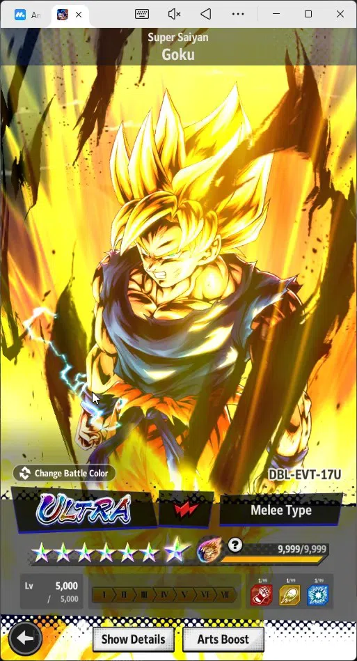 Dragon Ball Legends Accounts Android | Lvl 156|56.8M Total Power|1.2K CC|2 LR|7 image 15