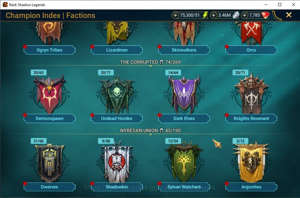 Raid: Shadow Legends Accounts Lv12 811K Power|1 Mythic(Galathir)+24 Legendary(Ni image 20