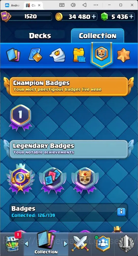 Clash Royale Accounts Mobile |KTL 15| Highest Trophy 12008|Card121|8 Max image 15