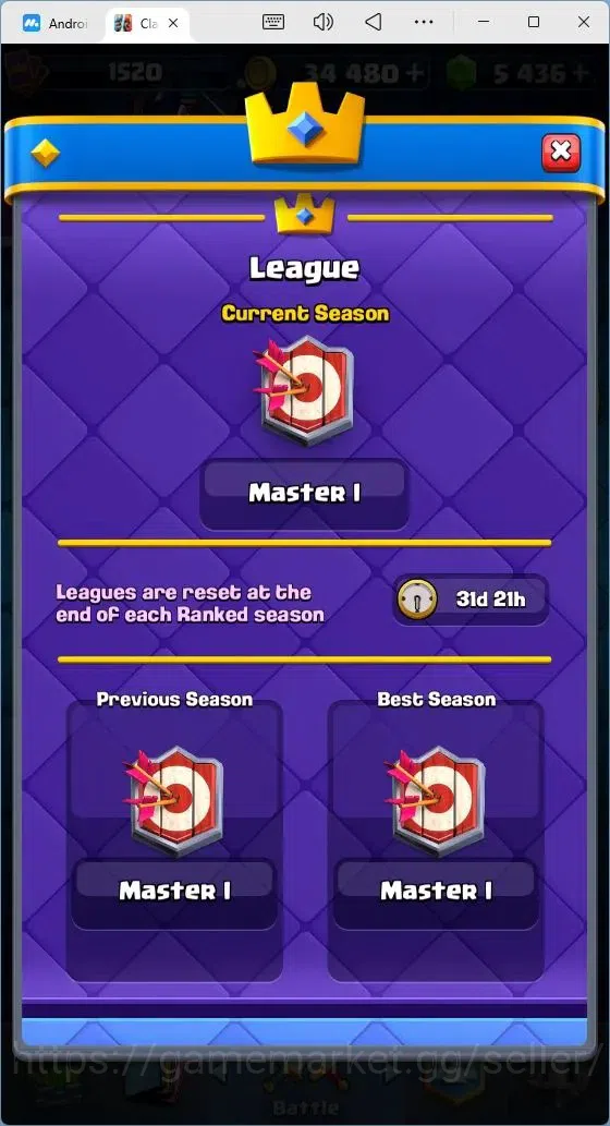 Clash Royale Accounts Mobile |KTL 15| Highest Trophy 12008|Card121|8 Max image 3