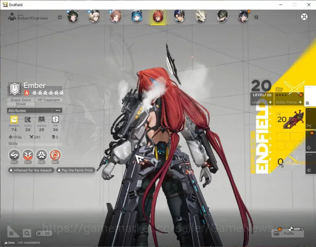 Arknights: Endfield Accounts 5