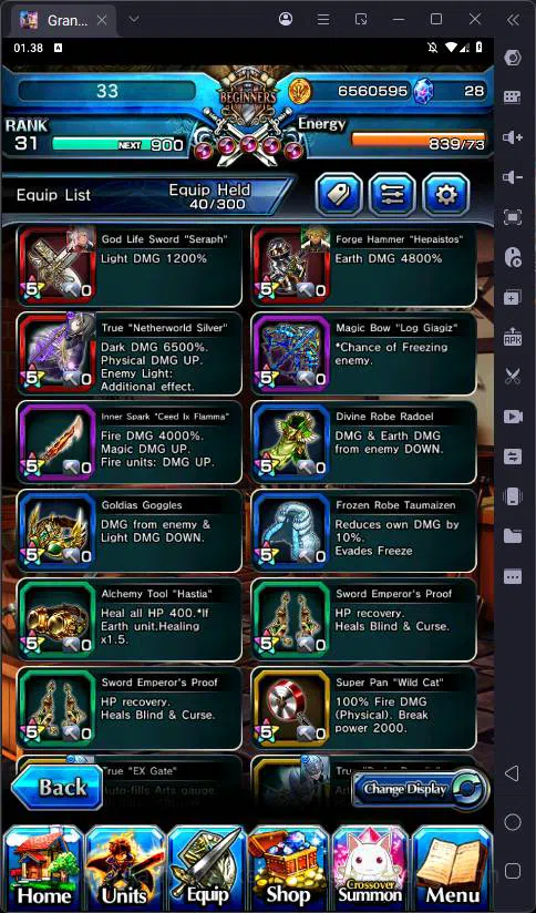 Grand Summoners Accounts Global |Ascend 8| Houka Inumata TW, Chloe, Fen, Or image 4