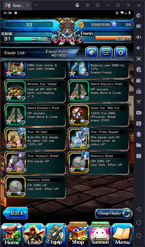 Grand Summoners Accounts Global |Ascend 8| Houka Inumata TW, Chloe, Fen, Or image 5
