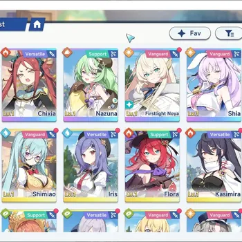 Stella Sora Accounts Global|Lv 41|15K SDust|7 SSR 3 Limit|Firstlight Noya T3,Shia,Firefly|Freesia,Chixia,NazunaT1,MinovaT1|6
