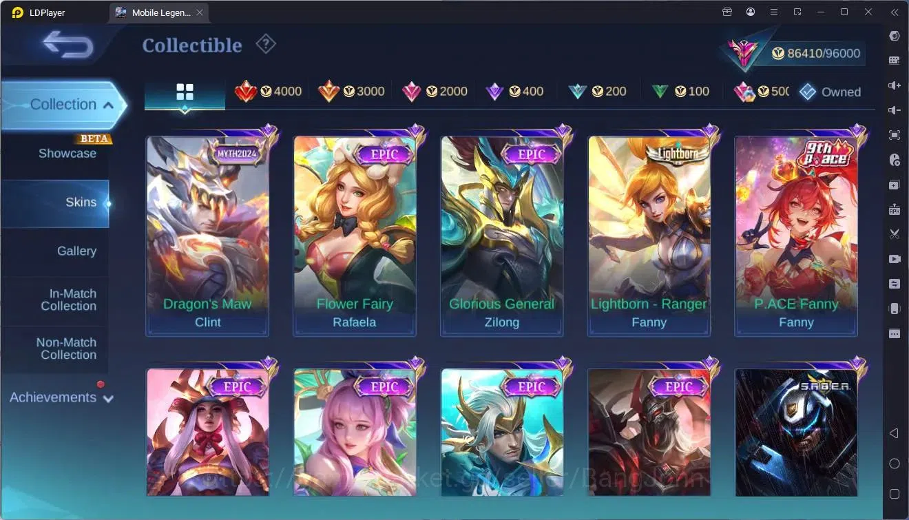 Mobile Legends: Bang Bang Accounts Global |Hero 133|Skin 315|Exalted|ASP Fanny,Layla| image 11