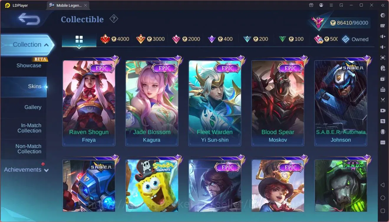 Mobile Legends: Bang Bang Accounts Global |Hero 133|Skin 315|Exalted|ASP Fanny,Layla| image 12