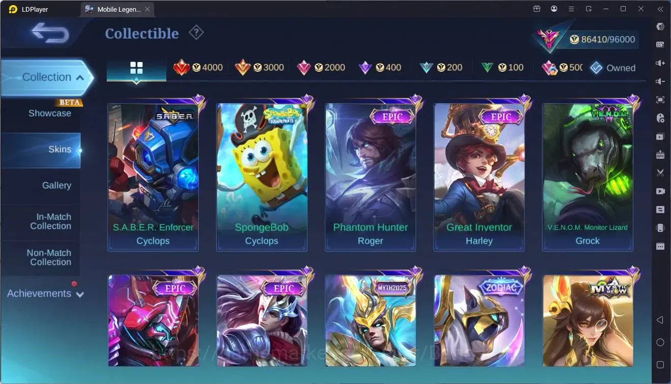 Mobile Legends: Bang Bang Accounts Global |Hero 133|Skin 315|Exalted|ASP Fanny,Layla| image 13