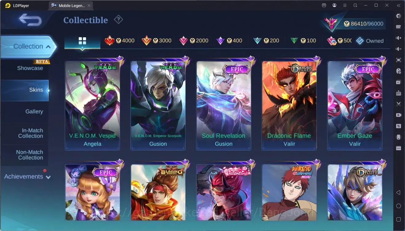Mobile Legends: Bang Bang Accounts Global |Hero 133|Skin 315|Exalted|ASP Fanny,Layla| image 15