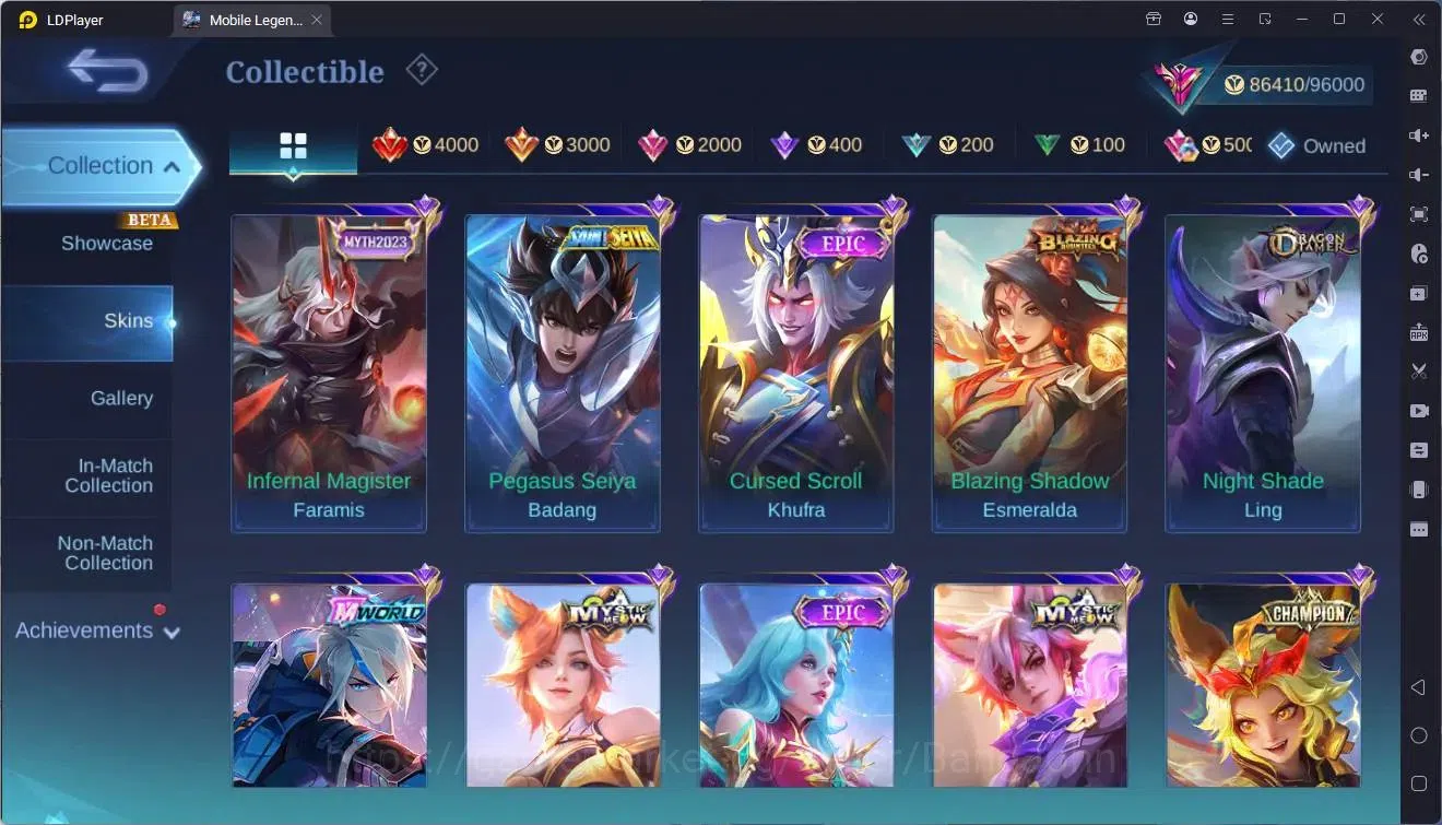 Mobile Legends: Bang Bang Accounts Global |Hero 133|Skin 315|Exalted|ASP Fanny,Layla| image 17