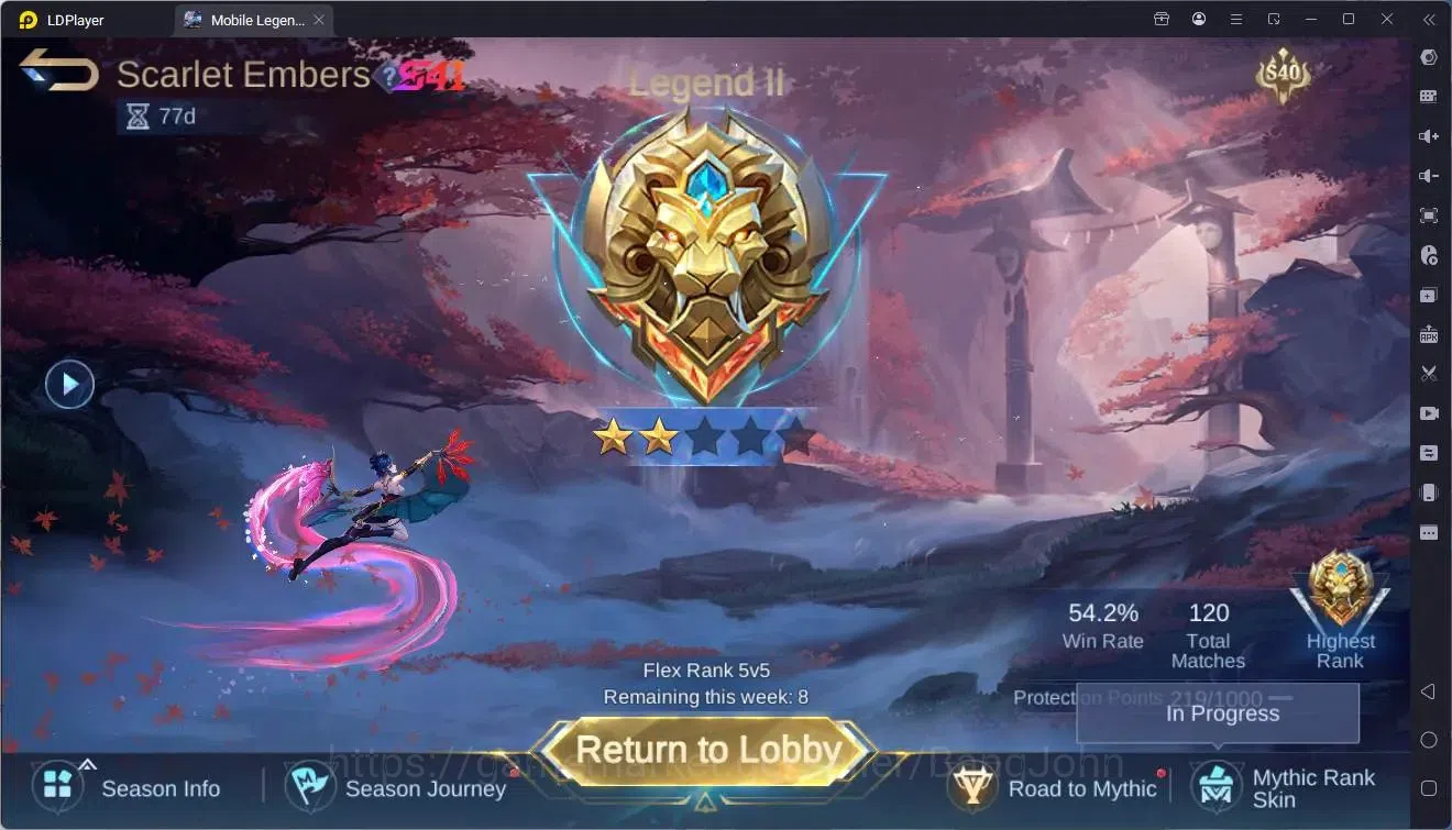 Mobile Legends: Bang Bang Accounts Global |Hero 133|Skin 315|Exalted|ASP Fanny,Layla| image 20