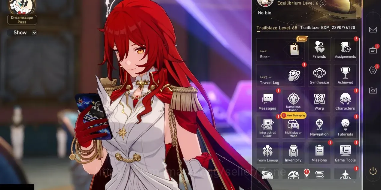 Honkai Star Rail Accounts Others ASIA|TL68|11 Lmited (Himeko Nova, Castorice, The Herta+Sign, HuoHuo, Archer,Sparke, and 1