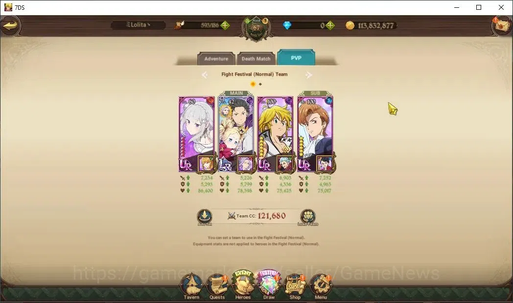 The Seven Deadly Sins: Grand Cross Accounts Global|2,3M CC|1 UR Selector|4 LR+5 UR+Collab ReZe image 10