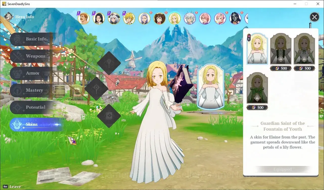 The Seven Deadly Sins: Origin Accounts SEA|Lvl 42|7 SSR|EscanorP6,MeliodasP5,GuilaP5,Mann image 16
