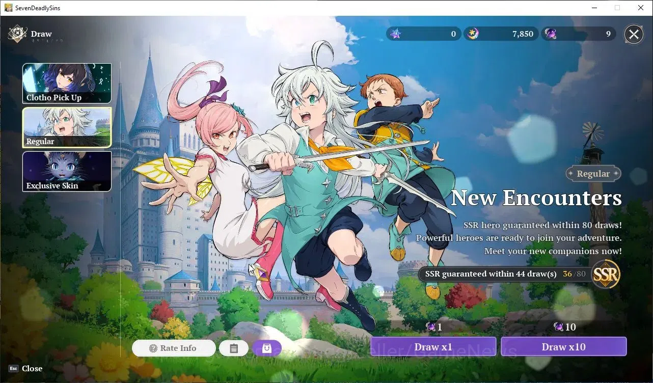 The Seven Deadly Sins: Origin Accounts SEA|Lvl 42|7 SSR|EscanorP6,MeliodasP5,GuilaP5,Mann image 20