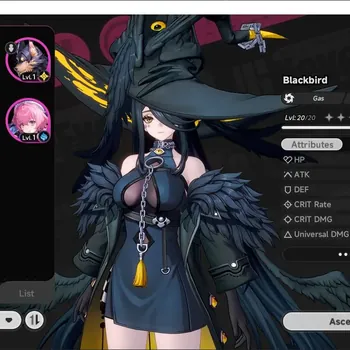 Neverness to Everness Accounts SEA|Fresh Starter HL6|1 S-Class BlackBird+Signature|Very Low Explore|MC Female|TakeMail Check