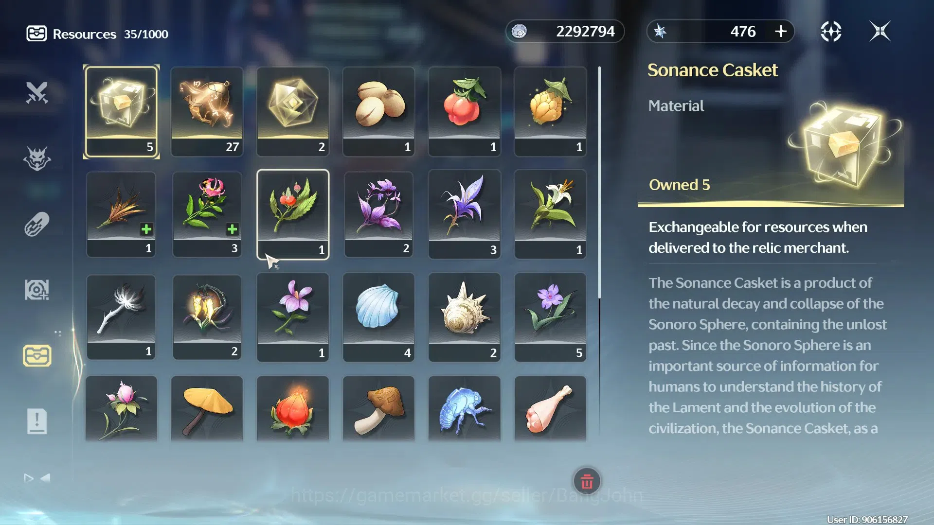 Wuthering Waves Accounts SEA|UL 28 | Rank 3 | Hiyuki L40, Shorekeeper L40,  image 16