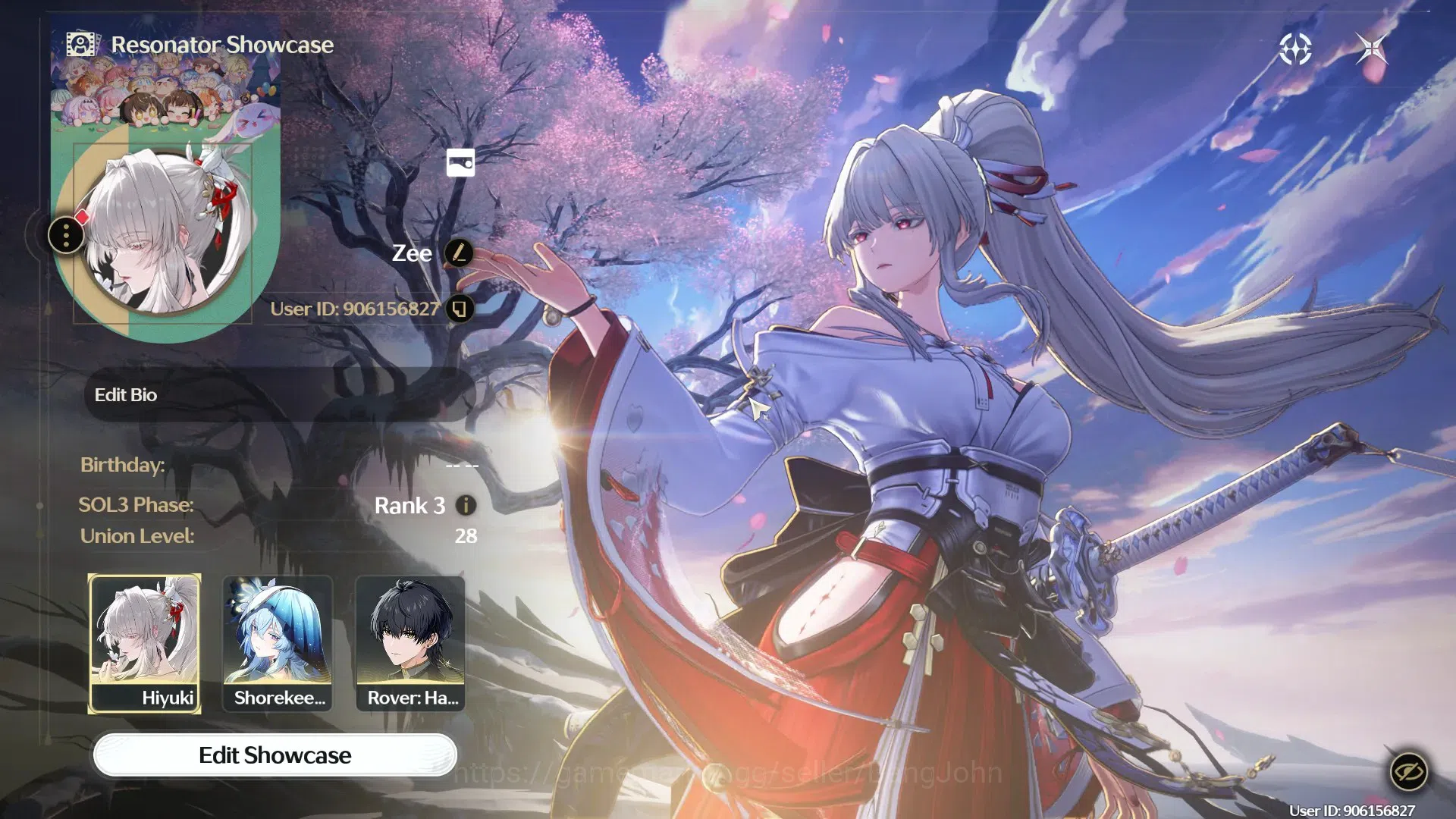 Wuthering Waves Accounts SEA|UL 28 | Rank 3 | Hiyuki L40, Shorekeeper L40,  image 2