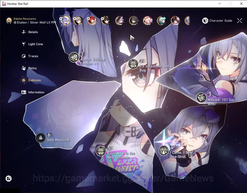 Honkai Star Rail Accounts Asia|TL 70|Herta Prem Team|10 Limited|[SW LV.999 E image 13