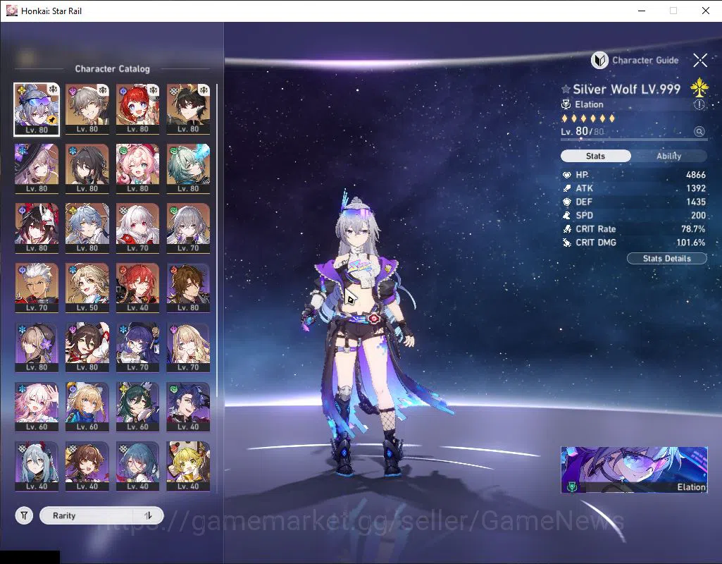 Honkai Star Rail Accounts Asia|TL 70|Herta Prem Team|10 Limited|[SW LV.999 E image 14