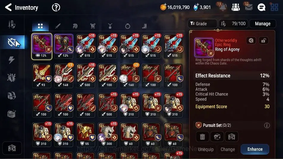 Epic Seven Accounts Mid-Tier GLOBAL Unverif|NewEra|5 ML(Salome,A Tywin,BM Haste,Etc)+TA Coli,Setsuka,AS Flan,Etc|PoH ON|3,9K 10