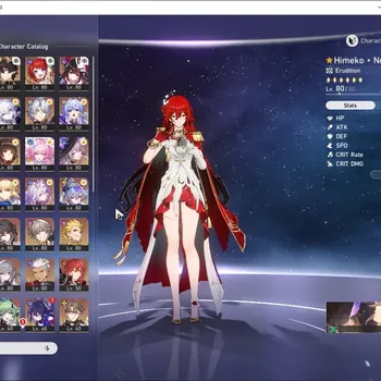Honkai Star Rail Accounts Others ASIA|TL 70|2 Team Prem|25 Limited|(SW999 E1,Cyrene,Therta,Saber)+Sign