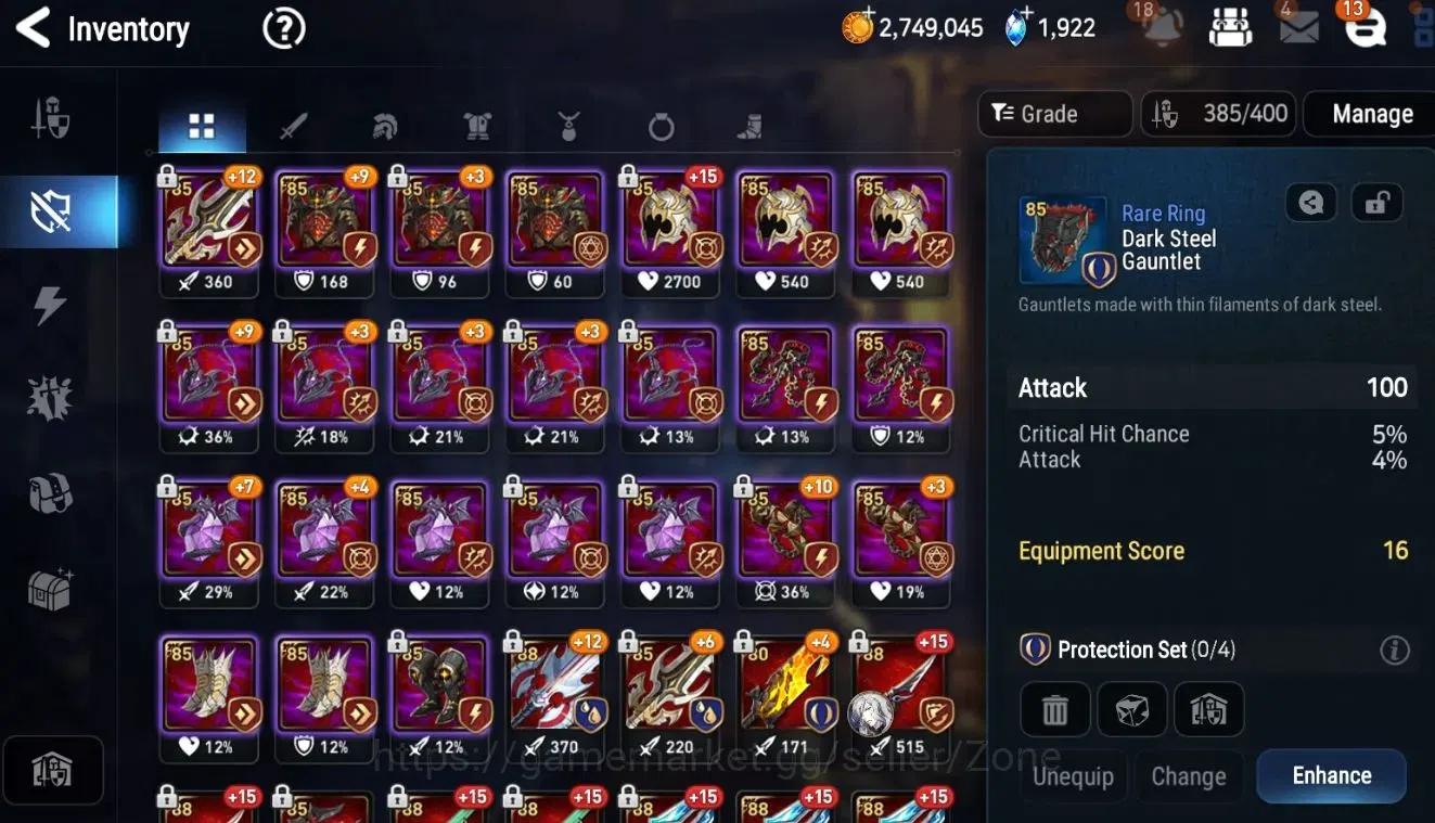 Epic Seven Accounts Global|Unverif|16ML (LOTScales, Straze, Rinak)Etc. image 12