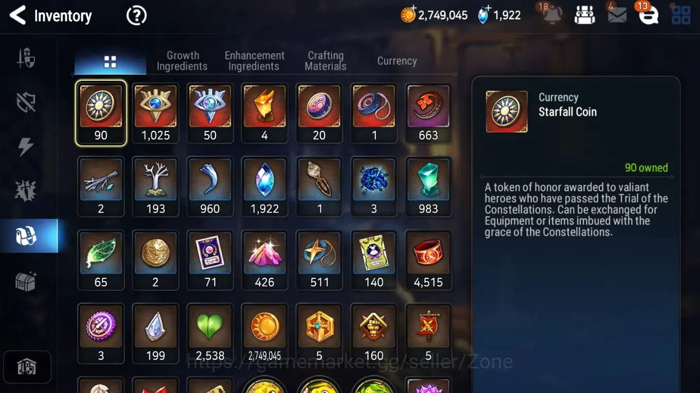 Epic Seven Accounts Global|Unverif|16ML (LOTScales, Straze, Rinak)Etc. image 13