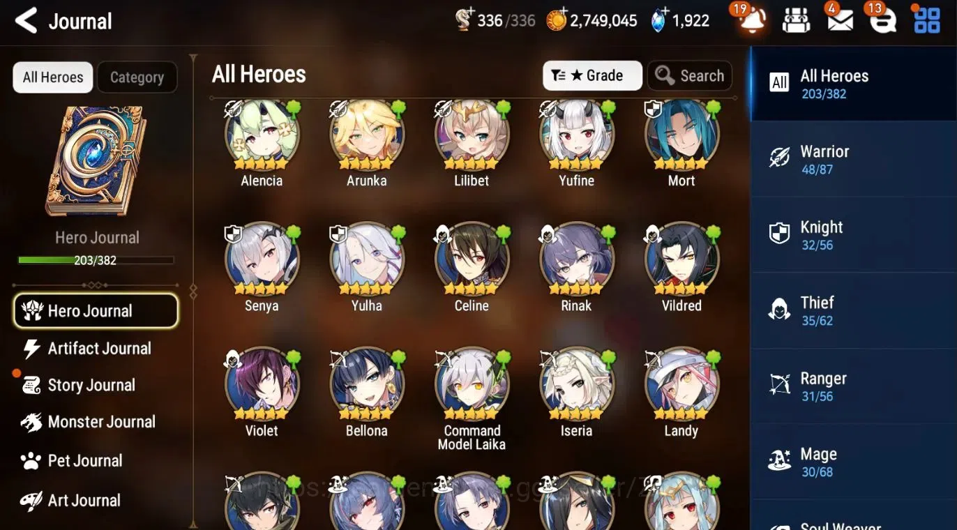 Epic Seven Accounts Global|Unverif|16ML (LOTScales, Straze, Rinak)Etc. image 5