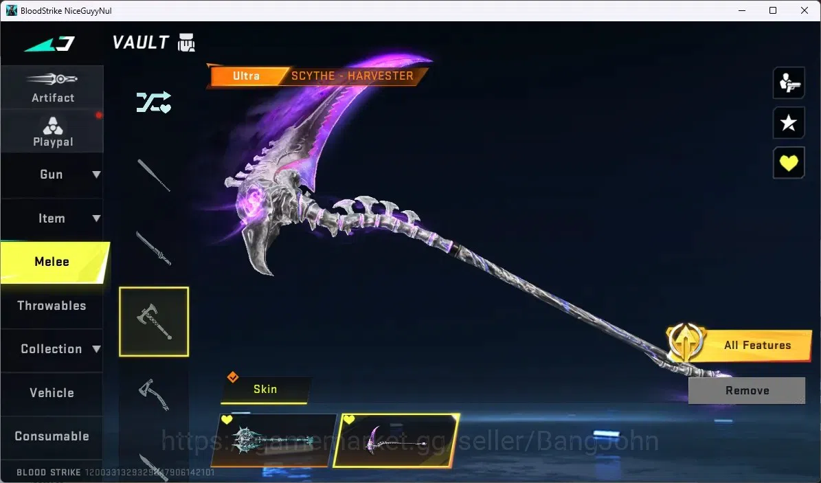 Blood Strike Accounts ASIA |1 ETERNAL: QBZ95|1 AOT|2 Limited Gun|4 Ultra image 13