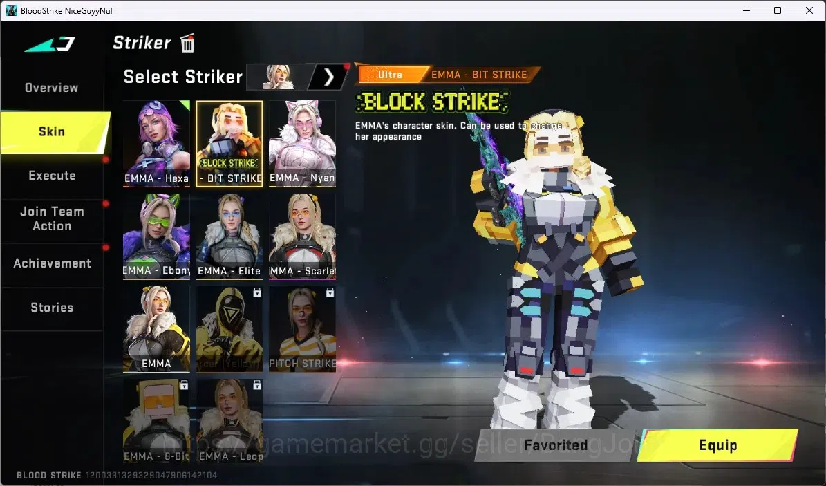 Blood Strike Accounts ASIA |1 ETERNAL: QBZ95|1 AOT|2 Limited Gun|4 Ultra image 19