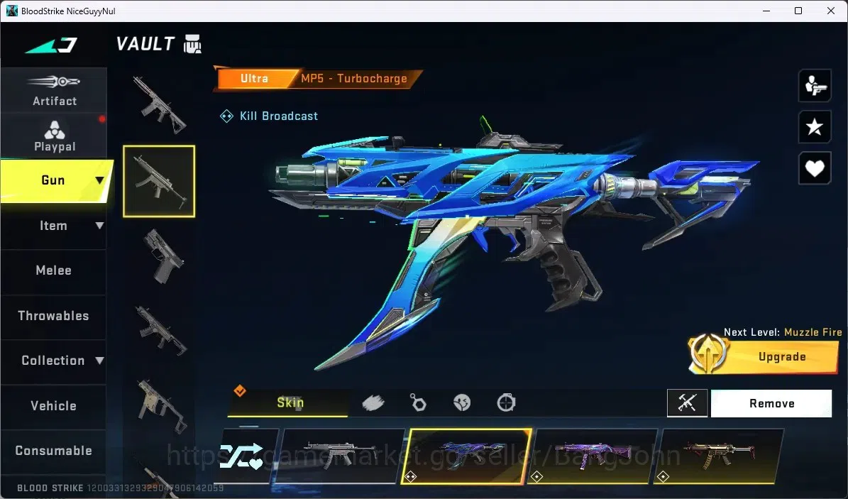 Blood Strike Accounts ASIA |1 ETERNAL: QBZ95|1 AOT|2 Limited Gun|4 Ultra image 3