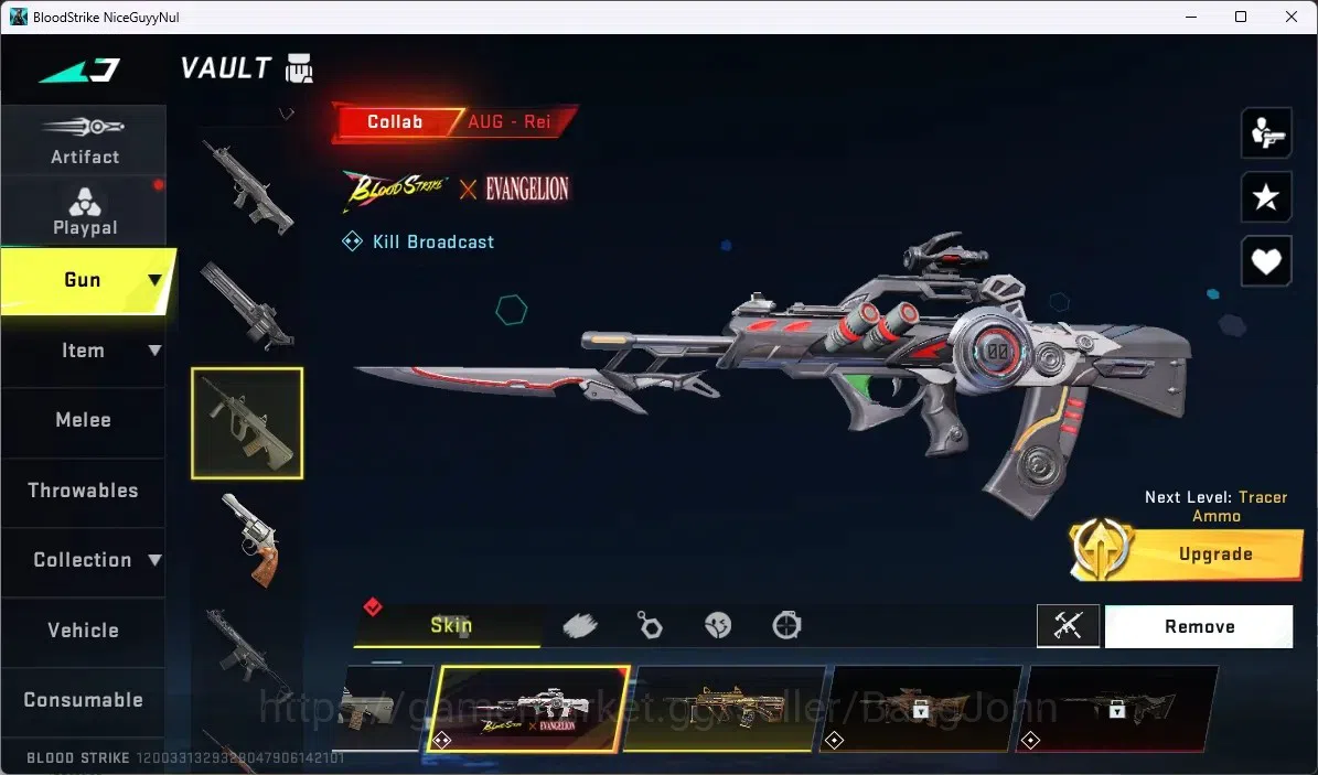 Blood Strike Accounts ASIA |1 ETERNAL: QBZ95|1 AOT|2 Limited Gun|4 Ultra image 9
