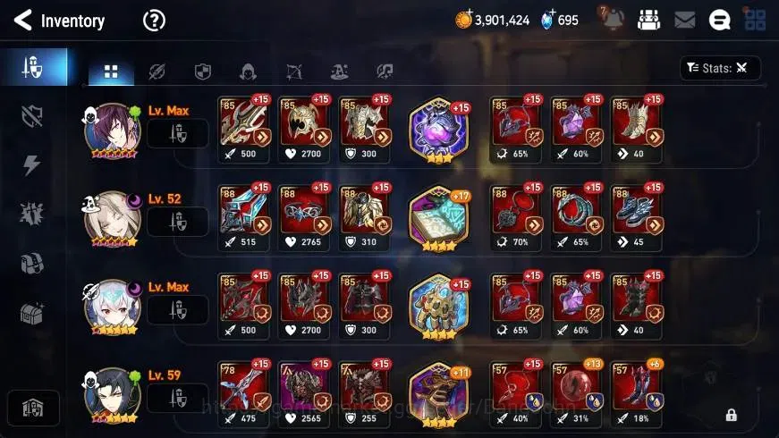 Epic Seven Accounts Global | Starter|2 ML(DLilibet,Harsetti)|PoH+Bless image 11