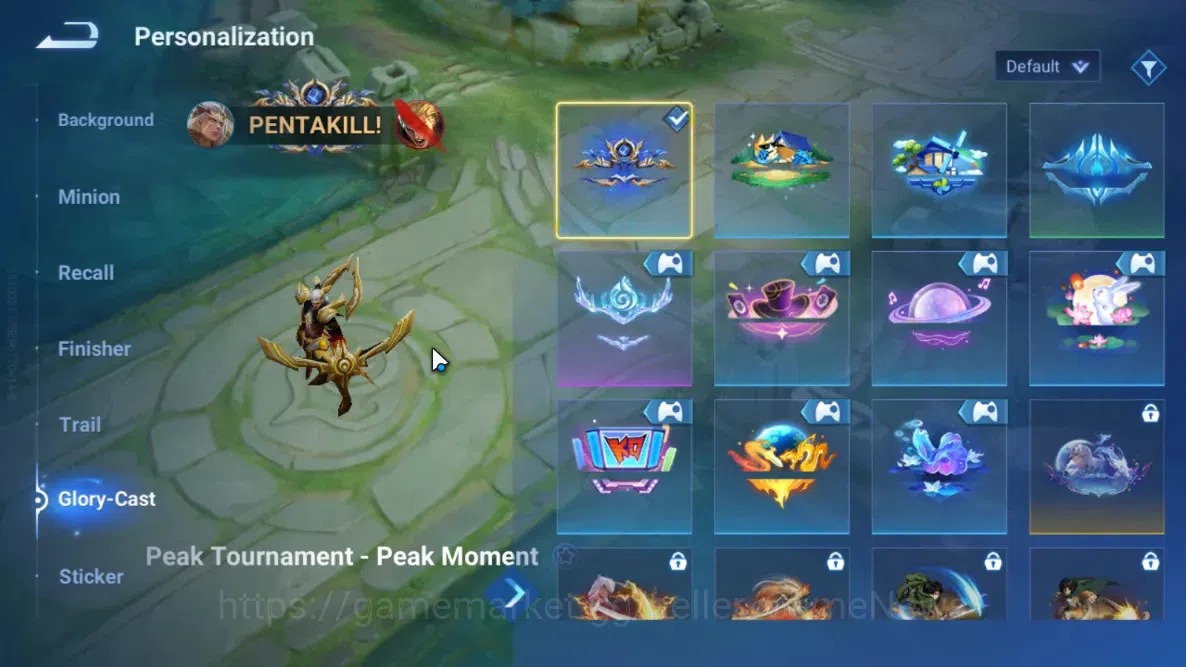 Honor of Kings Accounts Rare Skin Hero 79 Skin 53|Legend Angela,Limited Wang Zhaojun,Lny Da Qiao,AoT Heino,JJK Garo,5 12