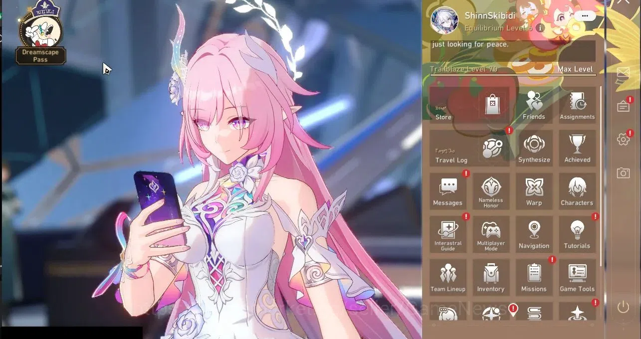 Honkai Star Rail Accounts Others Asia|TL 70|22 Limited|(Castorice,Cyrene,Saber E1)+Sign The Herta,Yao 1
