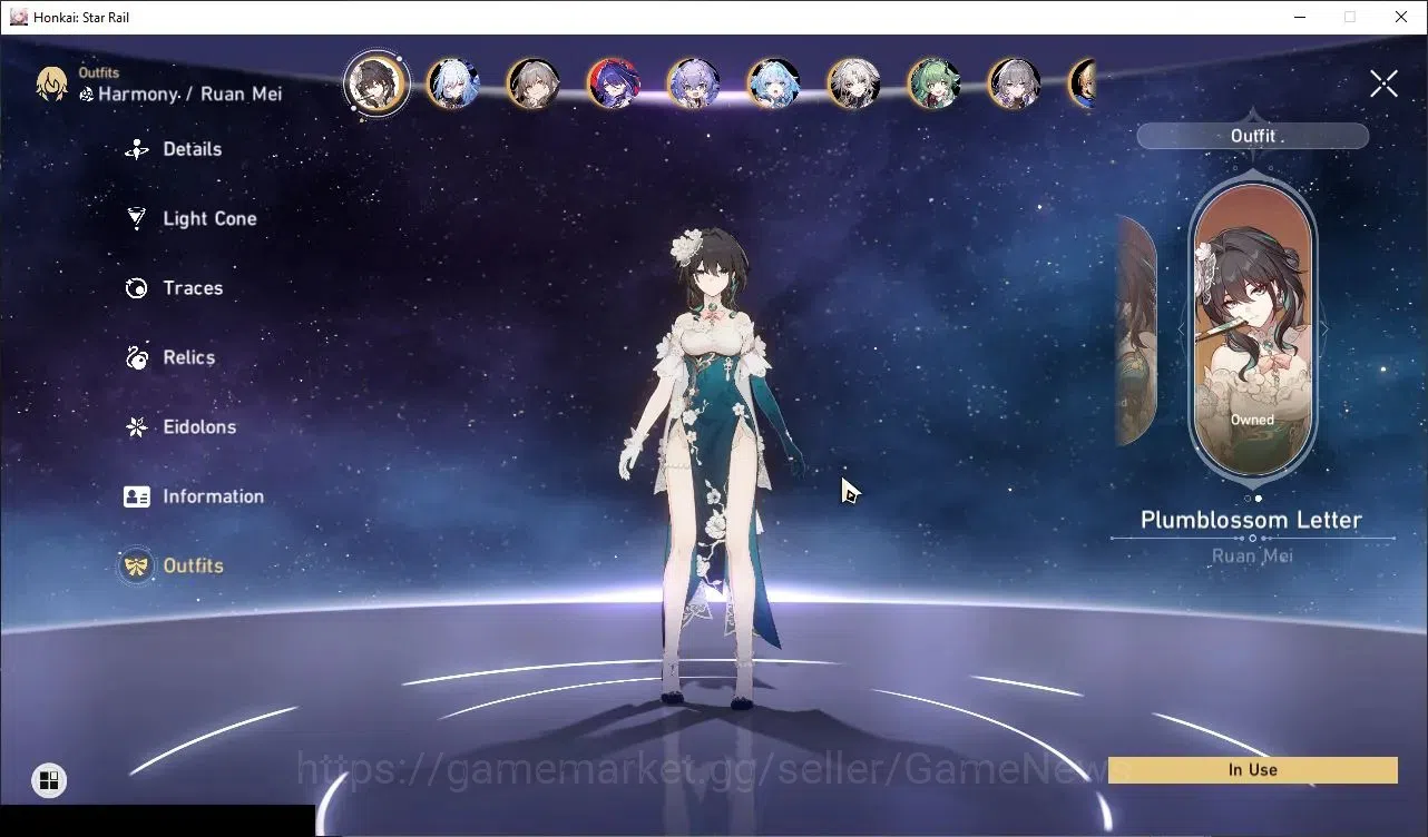 Honkai Star Rail Accounts Others Asia|TL 70|22 Limited|(Castorice,Cyrene,Saber E1)+Sign The Herta,Yao 15