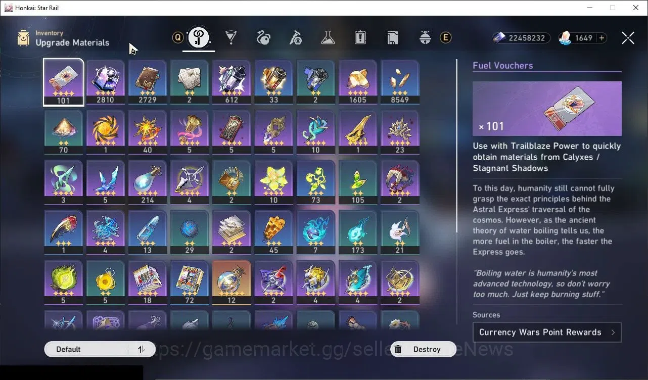 Honkai Star Rail Accounts Others Asia|TL 70|22 Limited|(Castorice,Cyrene,Saber E1)+Sign The Herta,Yao 8