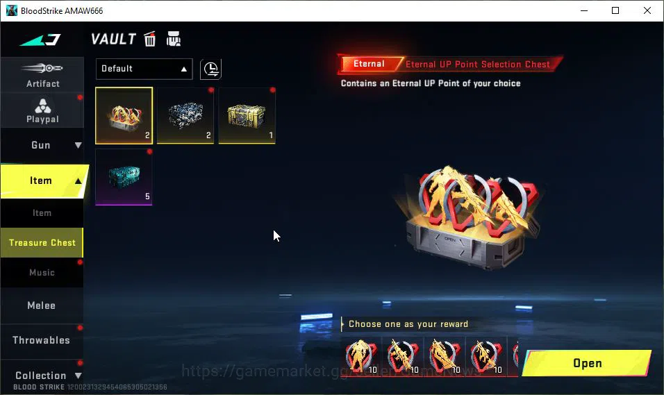 Blood Strike Accounts ASIA|Collab AOT[Mikasa,M700-Thunder Gun]|5 ULTRA[H image 13