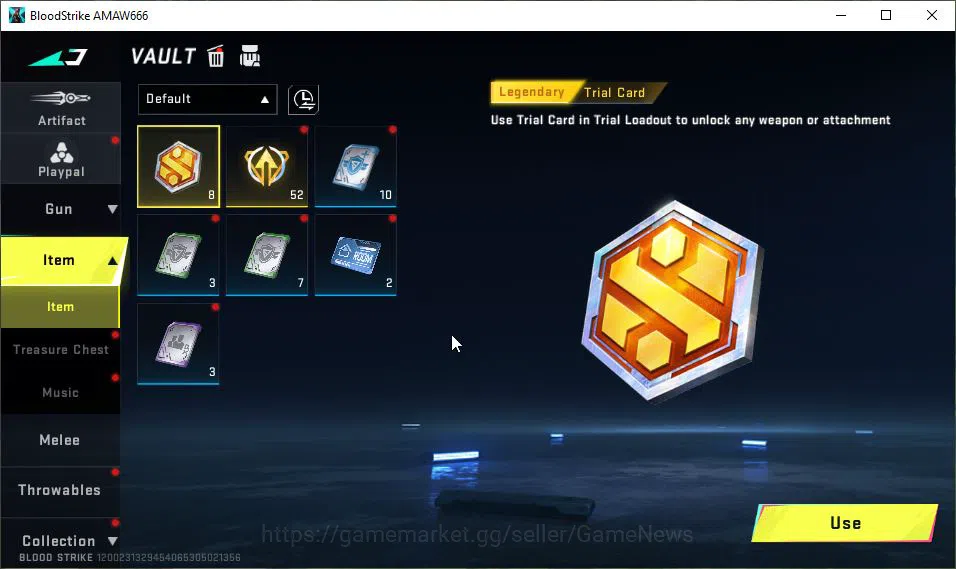 Blood Strike Accounts ASIA|Collab AOT[Mikasa,M700-Thunder Gun]|5 ULTRA[H image 14