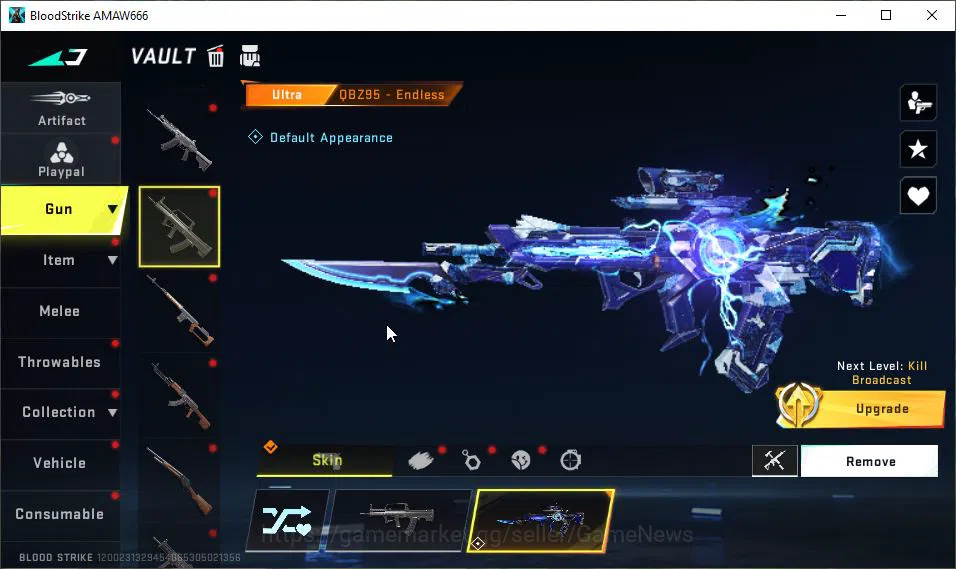 Blood Strike Accounts ASIA|Collab AOT[Mikasa,M700-Thunder Gun]|5 ULTRA[H image 15