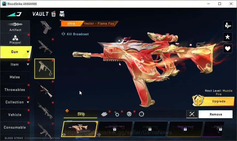 Blood Strike Accounts ASIA|Collab AOT[Mikasa,M700-Thunder Gun]|5 ULTRA[H image 16