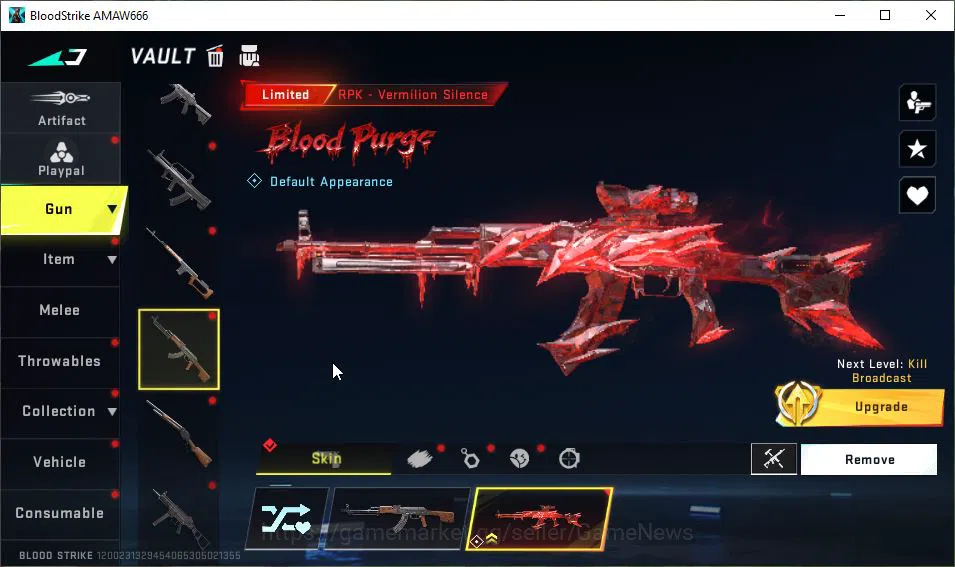 Blood Strike Accounts ASIA|Collab AOT[Mikasa,M700-Thunder Gun]|5 ULTRA[H image 18