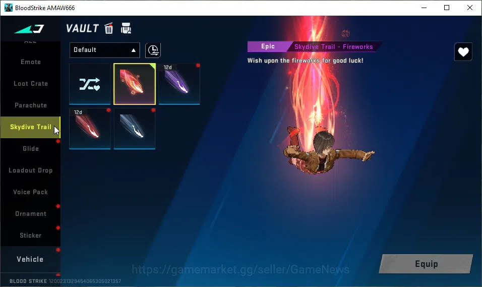 Blood Strike Accounts ASIA|Collab AOT[Mikasa,M700-Thunder Gun]|5 ULTRA[H image 9