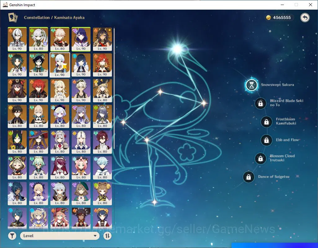 Genshin Impact Accounts ASIA|AR 60|13 Limited+15(*5Weapon)|[Yelan,Hutao,Ka image 3